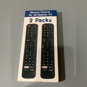 Hisense Remote Control Box with App Buttons